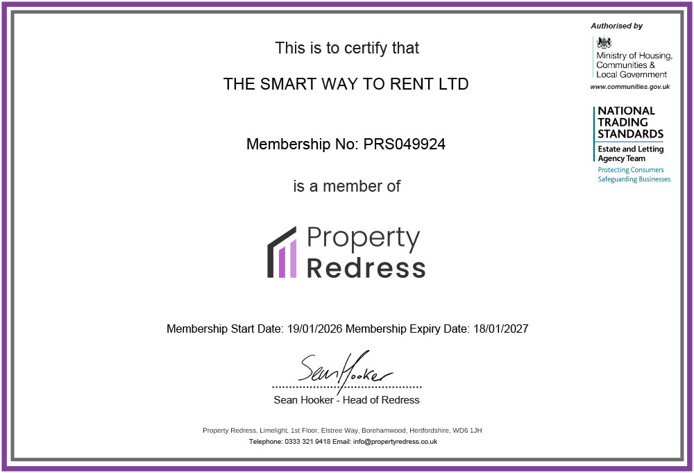 Property Redress Certificate 2026